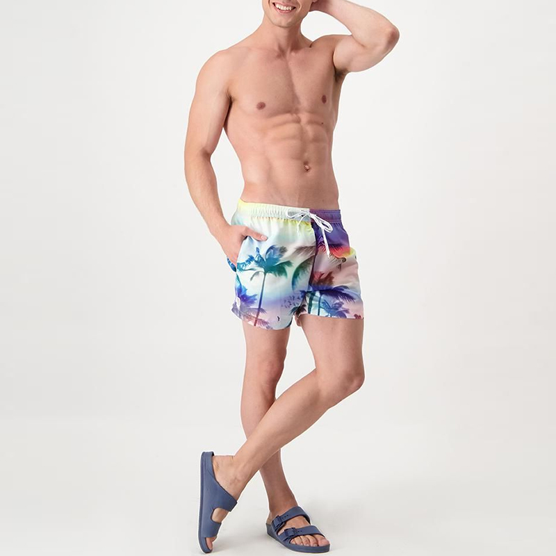 hongfeng designs comfortable swimwear men with unique patterns, perfect for all your seaside activities.